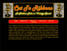Tablet Screenshot of cuttoribbons.com